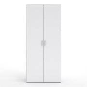 Space Wardrobe 2 Doors White 1750 – image 2