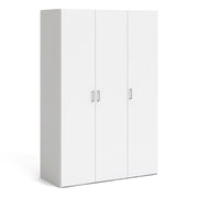 Space Wardrobe 3 Doors White 1750 – image 1
