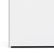 Space Wardrobe 3 Doors White 1750 – image 11