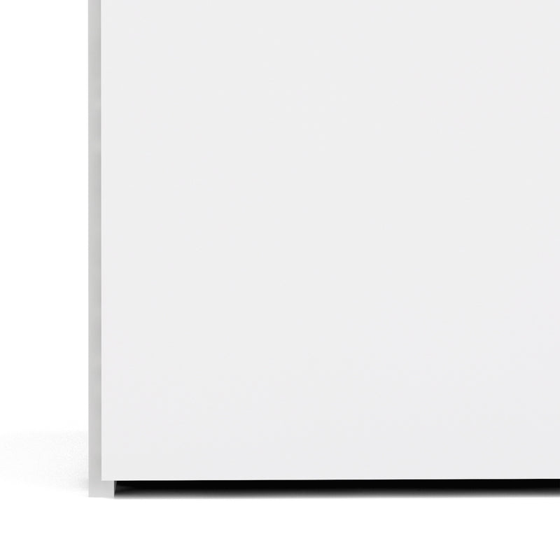 Space Wardrobe 3 Doors White 1750 – image 11