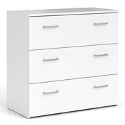 Space Chest of 3 Drawers – White – image 1