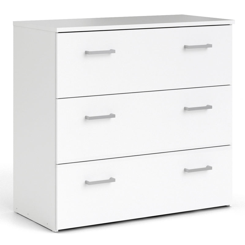Space Chest of 3 Drawers – White – image 1