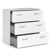 Space Chest of 3 Drawers – White – image 4