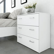 Space Chest of 3 Drawers – White – image 5