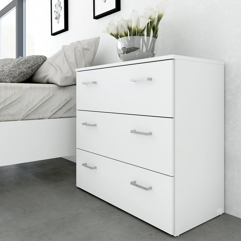 Space Chest of 3 Drawers – White – image 5