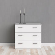 Space Chest of 3 Drawers – White – image 7