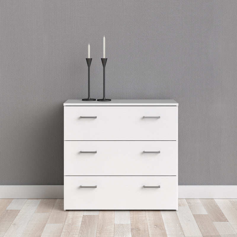 Space Chest of 3 Drawers – White – image 7