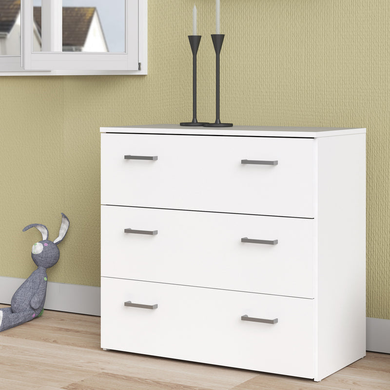Space Chest of 3 Drawers – White – image 8