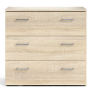 Space Chest of 3 Drawers – Oak – image 2