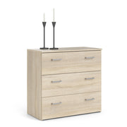 Space Chest of 3 Drawers – Oak – image 8