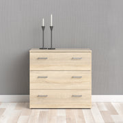 Space Chest of 3 Drawers – Oak – image 9