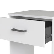 Space Bedside 1 Drawer – White – image 11