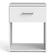 Space Bedside 1 Drawer – White – image 2