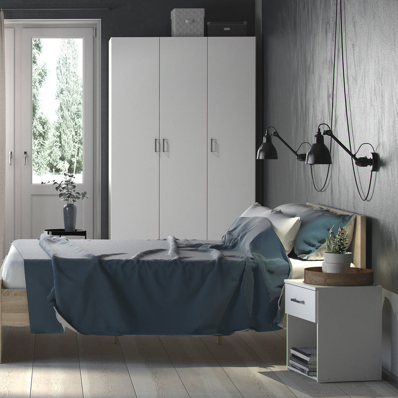 Space Bedside 1 Drawer – White – image 6