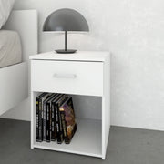 Space Bedside 1 Drawer – White – image 7