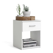 Space Bedside 1 Drawer – White – image 9
