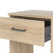 Space Bedside 1 Drawer – Oak – image 7