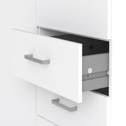 Space Wardrobe 2 Doors 3 Drawers 2000 – White – image 9