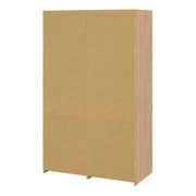 Line Wardrobe with 2 Doors 2 Drawers in Jackson Hickory Oak – image 4