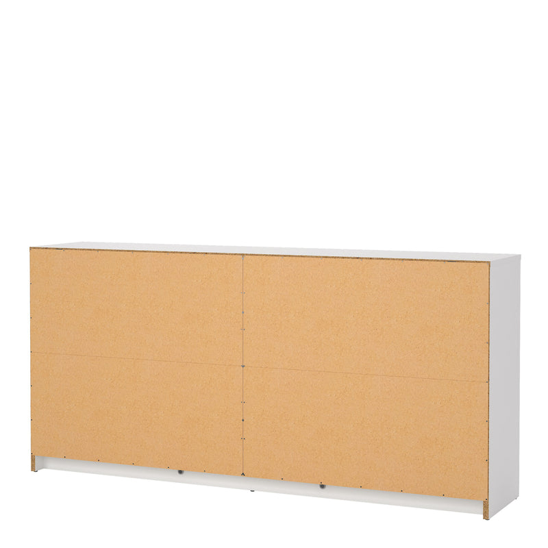 May Chest of 6 Drawers (3+3) – White – image 4