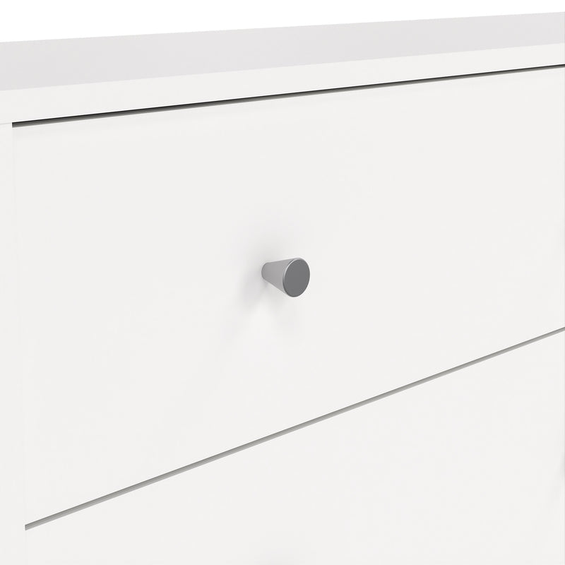 May Chest of 6 Drawers (3+3) – White – image 9