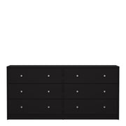 May Chest of 6 Drawers (3+3) – Black – image 2