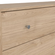 May Chest of 6 Drawers (3+3) – Hickory Oak – image 9
