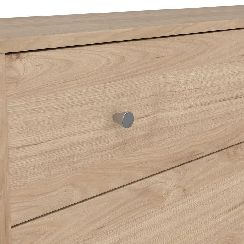 May Chest of 6 Drawers (3+3) – Hickory Oak – image 9