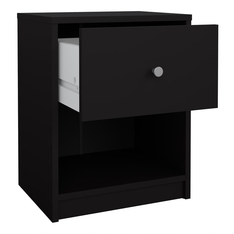 May Bedside 1 Drawer – Black – image 5