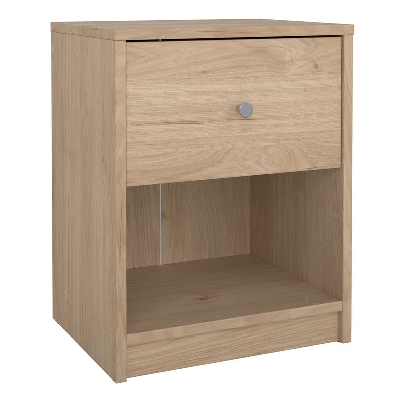 May Bedside 1 Drawer – Hickory Oak – image 1