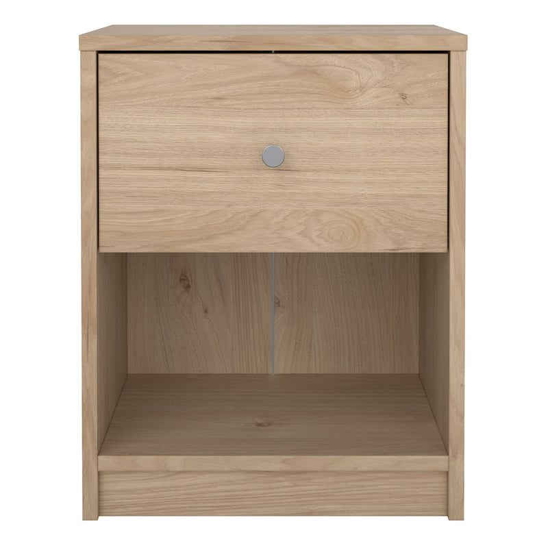 May Bedside 1 Drawer – Hickory Oak – image 2
