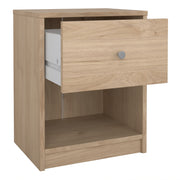 May Bedside 1 Drawer – Hickory Oak – image 5