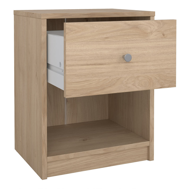 May Bedside 1 Drawer – Hickory Oak – image 5