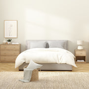 May Bedside 1 Drawer – Hickory Oak – image 6