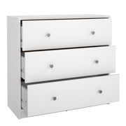 May Chest of 3 Drawers – White – image 5