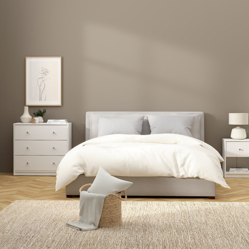 May Chest of 3 Drawers – White – image 6