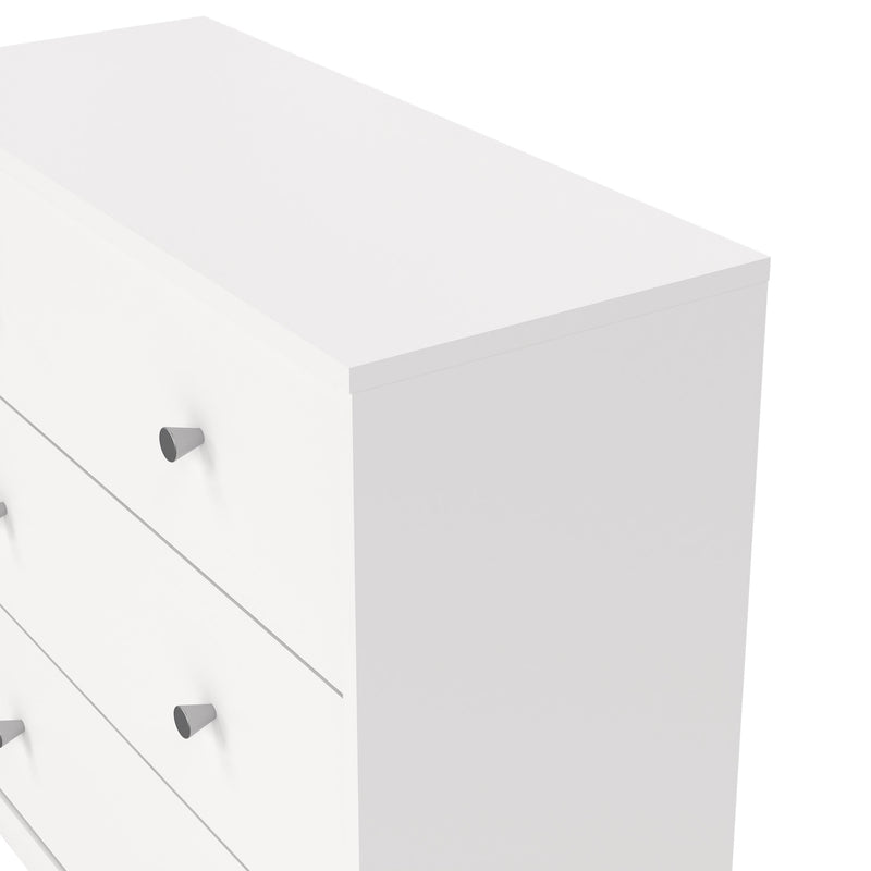 May Chest of 3 Drawers – White – image 8