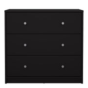May Chest of 3 Drawers – Black – image 2