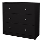 May Chest of 3 Drawers – Black – image 3