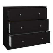 May Chest of 3 Drawers – Black – image 5