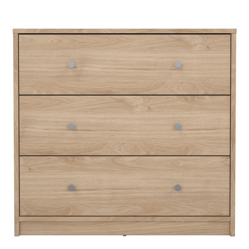 May Chest of 3 Drawers – Hickory Oak – image 2