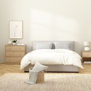 May Chest of 3 Drawers – Hickory Oak – image 6