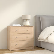 May Chest of 3 Drawers – Hickory Oak – image 7