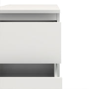 Nova Bedside 2 Drawer – White – image 7