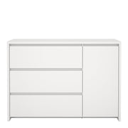 Next Sideboard with 1 door and 3 drawers Jackson – White – image 2