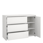 Next Sideboard with 1 door and 3 drawers Jackson – White – image 5