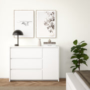 Next Sideboard with 1 door and 3 drawers Jackson – White – image 6