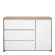 Next Sideboard with 1 door and 3 drawers Jackson – Hickory Oak – image 2