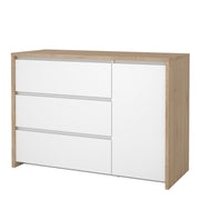 Next Sideboard with 1 door and 3 drawers Jackson – Hickory Oak – image 3