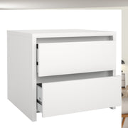Next Nightstand 2 drawers Jackson – White – image 5